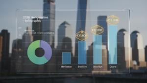 Quel est le prix au m2 à New York en 2026 ?